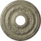 Ekena Millwork Galway Ceiling Medallion (Canopies up to 3 1/4"), 15 3/4"OD x 3 1/4"ID x 1"P, Castle Stone Crackle CM15GACSC - alternate 1